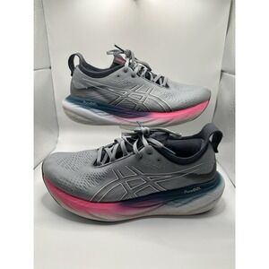 Size 10 - Asics Gel Nimbus 25 Sheet Rock Pink Rave Women- No Insoles